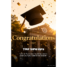  - Personalized Kids Congratulations Congratulations For Passing Exams design