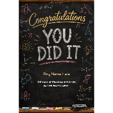  - Personalized Kids Congratulations Congratulations For Passing Exams design