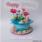 Birthday Cake Colorful Beach Birthday Cake For Girls With Name