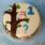 Owl Cake With Initial Alphabet
