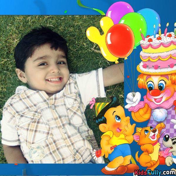 Kids Birthday Wish Card With Name